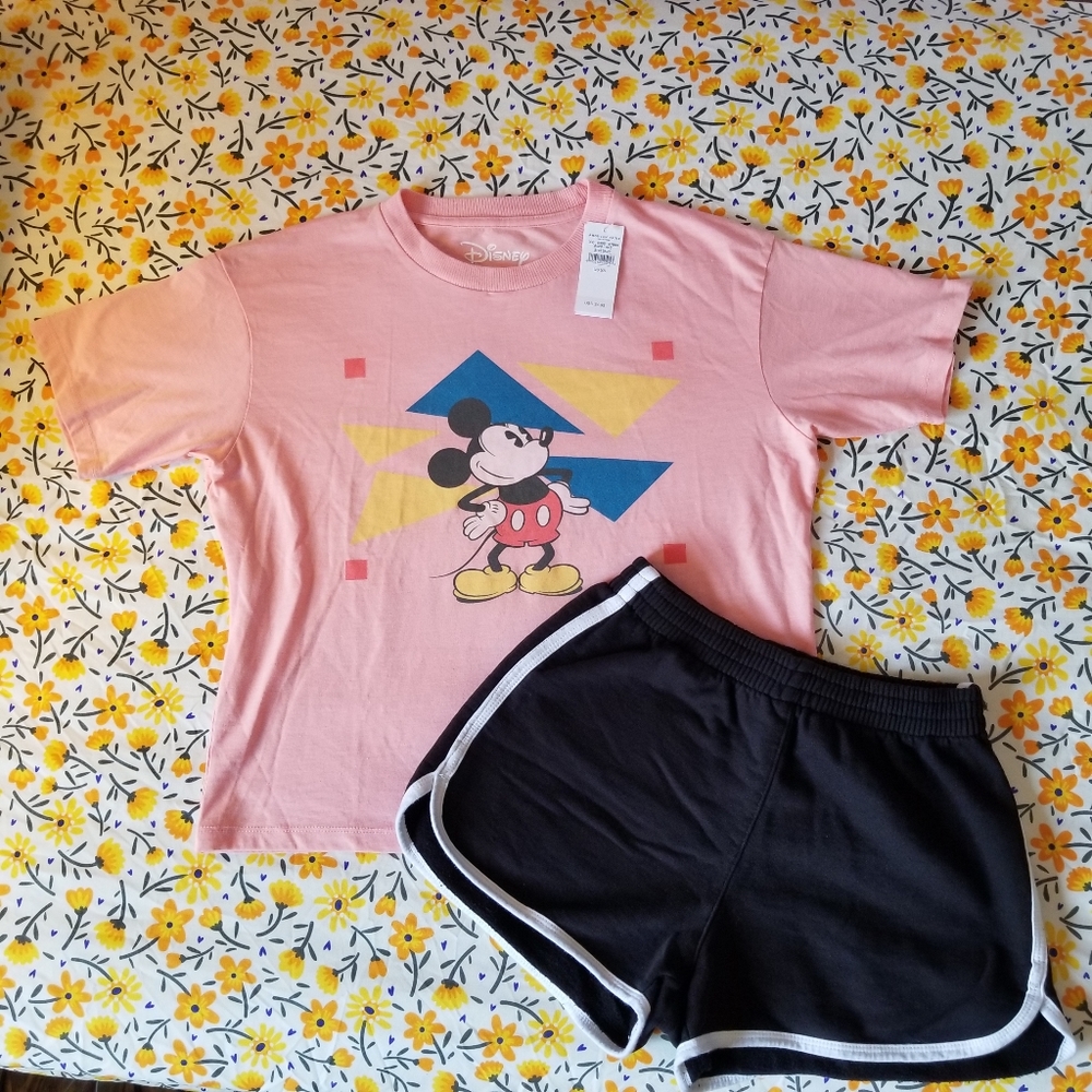 NWT American Eagle Mickey Mouse Retro Tee